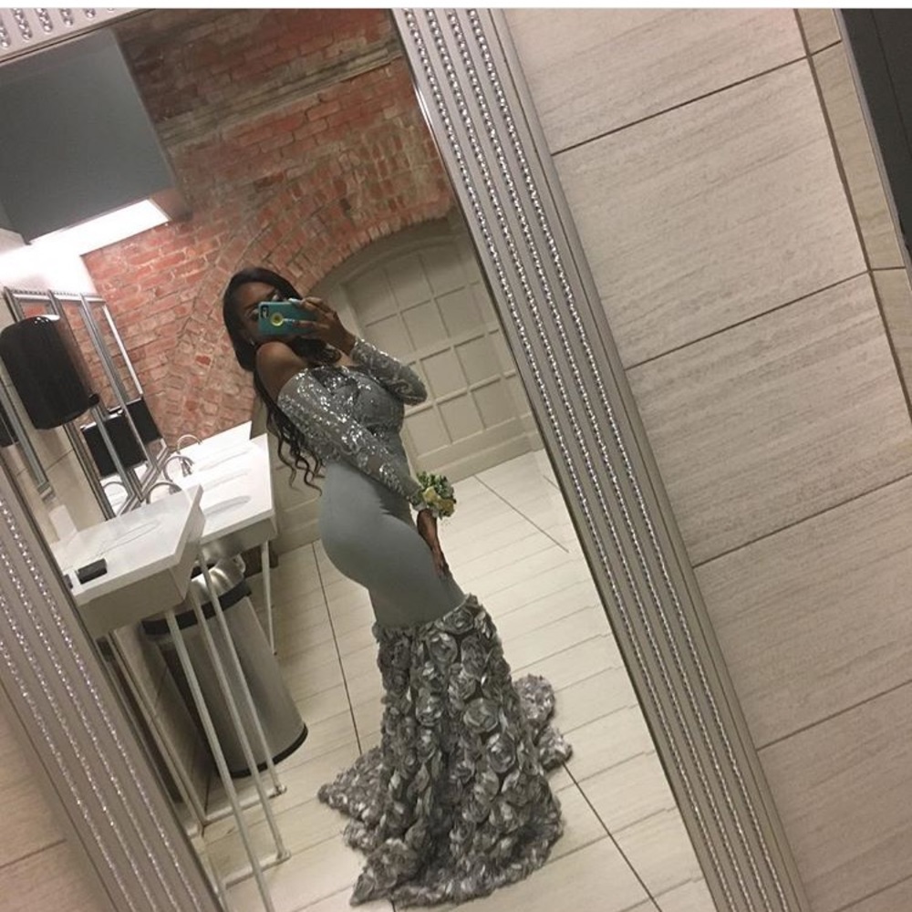 Custom made prom dress
